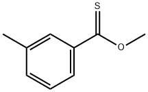 3-Methylthiobenzoic acid O-methyl ester Struktur