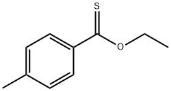 4-Methylbenzenecarbothioic acid O-ethyl ester Struktur