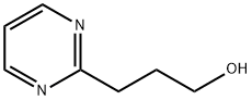 2-Pyrimidinepropanol (9CI) Struktur