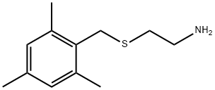 2-[(MESITYLMETHYL)THIO]ETHYLAMINE Struktur