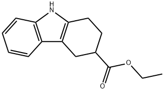 1H-Carbazole-3-carboxylicacid, 2,3,4,9-tetrahydro-, ethyl ester Struktur