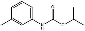 isopropyl m-tolylcarbamate  Struktur