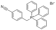 (4-CYANOBENZYL)(TRIPHENYL)PHOSPHONIUM BROMIDE Struktur