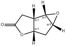 6ALPHA, 7ALPHA-EPOXY-2-OXABICYCLO[3.3.0]OCTAN-3-ONE Struktur