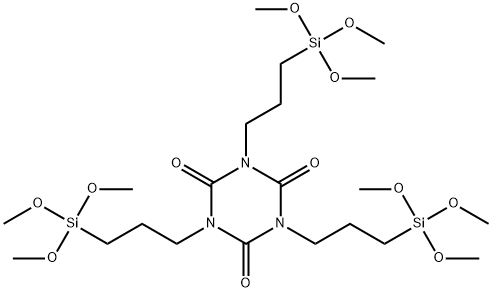 Tris[3-(trimethoxysilyl)propyl] Isocyanurate Struktur