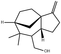 2(12)-Zizaen-13-ol Struktur