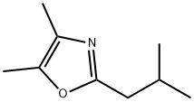 2-ISOBUTYL-4,5-DIMETHYLOXAZOLE Struktur