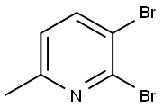 2,3-二溴-6-甲基吡啶 結(jié)構(gòu)式