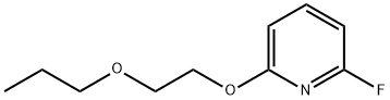 Pyridine, 2-fluoro-6-(2-propoxyethoxy)- (9CI) Struktur