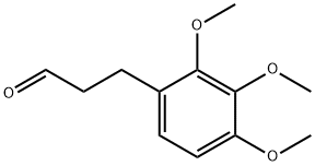 3-(2,3,4-TRIMETHOXY-PHENYL)-PROPIONALDEHYDE Struktur