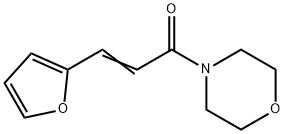 (E)-3-(2-furyl)-1-morpholin-4-yl-prop-2-en-1-one Struktur