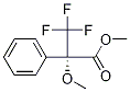 Benzeneacetic acid, a-Methoxy-a-(trifluoroMethyl)-, Methyl ester, (S)- Struktur