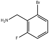 2-BroMo-6-fluorobenzylaMine Struktur