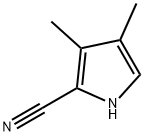 Pyrrole-2-carbonitrile, 3,4-dimethyl- (8CI) Struktur