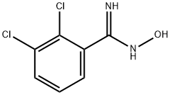 2,3-DICHLORO-N'-HYDROXYBENZENECARBOXIMIDAMIDE Struktur