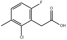 2-CHLORO-6-FLUORO-3-METHYLPHENYLACETIC ACID price.