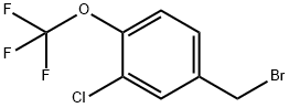 3-CHLORO-4-(TRIFLUOROMETHOXY)BENZYL BROMIDE price.