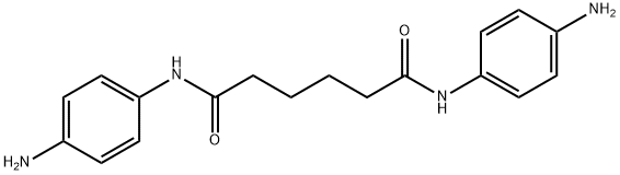 N,N'-bis(4-aminophenyl)adipamide   Struktur