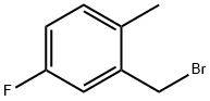 5-FLUORO-2-METHYLBENZYL BROMIDE Struktur