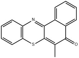 6-METHYLBENZO(A)PHENOTHIAZIN-5-ONE Struktur