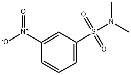 N,N-DIMETHYL 3-NITROBENZENESULFONAMIDE Struktur