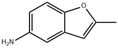 2-METHYL-5-BENZOFURANAMINE Struktur