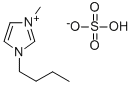 1-BUTYL-3-METHYLIMIDAZOLIUM HYDROGENSULFATE Struktur