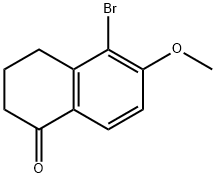 4-dihydro-6-Methoxynaphthalen-1(2H)-one Struktur