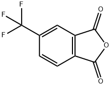 5-(trifluoromethyl)isobenzofuran-1,3-dione Struktur