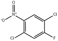 1,4-Dichloro-2-fluoro-5-nitro-benzene Struktur