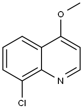 4-METHOXY-8-CHLOROQUINOLINE Struktur