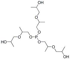 Tris-(dipropyleneglycol)-phosphite Struktur