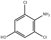 3,5-dichloro-1,4-aminophenol Struktur