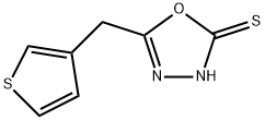 5-(3-THIENYLMETHYL)-1,3,4-OXADIAZOLE-2-THIOL Struktur