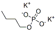 dipotassium butyl phosphate Struktur