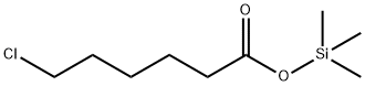 6-Chlorohexanoic acid trimethylsilyl ester Struktur