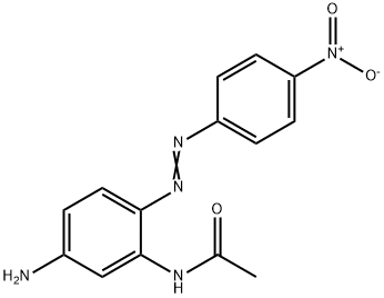 N-[5-amino-2-[(p-nitrophenyl)azo]phenyl]acetamide Struktur