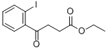 ETHYL 4-(2-IODOPHENYL)-4-OXOBUTYRATE Struktur