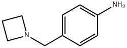 Benzenamine, 4-(1-azetidinylmethyl)- (9CI) Struktur