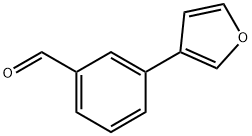 3-(Furan-2-yl)benzaldehyde Struktur