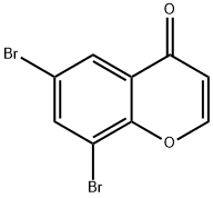 6,8-DIBROMOCHROMONE Struktur