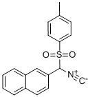 2-[ISOCYANO-(TOLUENE-4-SULFONYL)-METHYL]-NAPHTHALENE Struktur