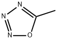 1,2,3,4-Oxatriazole,  5-methyl- Struktur