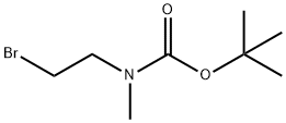 tert-butyl 2-bromoethylmethylcarbamate Struktur