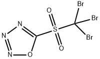 1,2,3,4-Oxatriazole,  5-[(tribromomethyl)sulfonyl]- Struktur