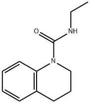 1(2H)-QUINOLINECARBOXAMIDE, N-ETHYL-3,4-DIHYDRO- Struktur