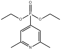 (2,6-Dimethyl-4-pyridyl)phosphonic acid diethyl ester Struktur