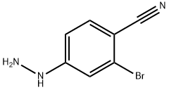 Benzonitrile, 2-broMo-4-hydrazinyl-