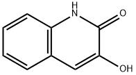 3-Hydroxyquinolin-2-one Struktur