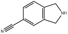 ISOINDOLINE-5-CARBONITRILE Structure